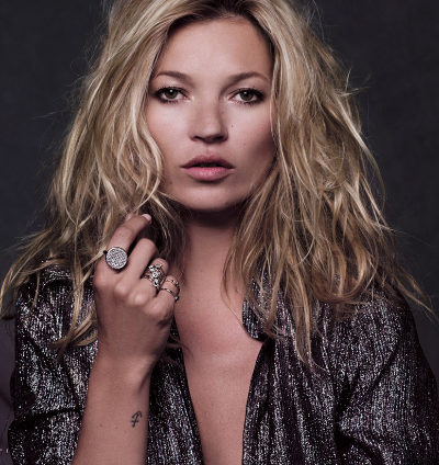 Kate Moss, de top model a diseñadora de joyas