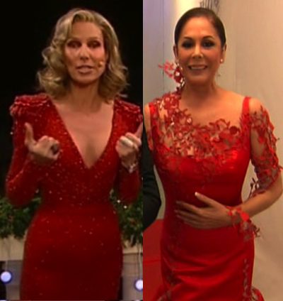 Duelo de estilismos en las Campanadas 2011: Anne Igartiburu vs. Isabel Pantoja