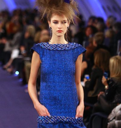 Bienvenidos al vuelo de Alta Costura que Karl Lagerfeld ha creado para Chanel