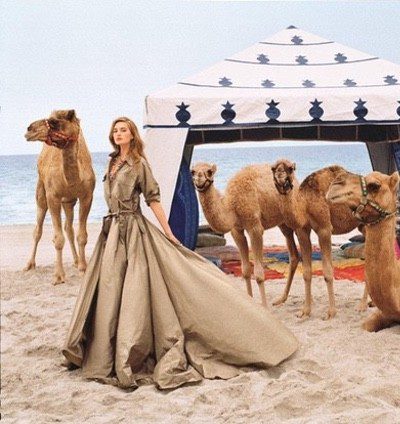 Sanne Vloet se adentra en un lujoso safari para la nueva campaña de Ralph Lauren