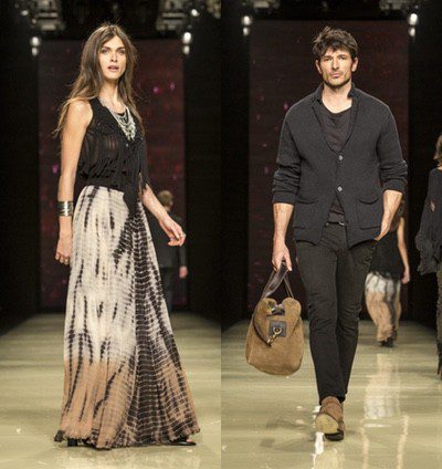 Mango vuelve a los 70 en su colección primavera/verano 2015 de la 080 Barcelona Fashion