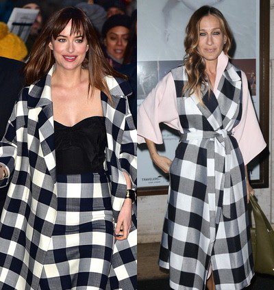 Los cuadros están de moda: la Reina Letizia, Dakota Johnson, Sarah Jessica Parker,... se suman a la tendencia