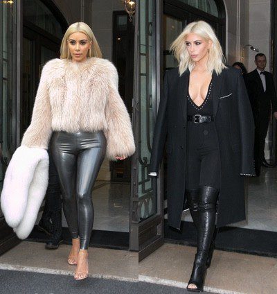 Kim Kardashian, la pasarela andante de Paris Fashion Week