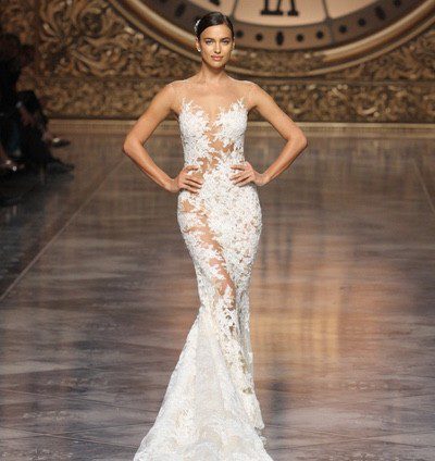 Irina Shayk, la reina indiscutible de Pronovias en la Barcelona Bridal Week 2015