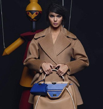 Kendall Jenner presenta la campaña otoño/invierno 2015/2016 de Fendi