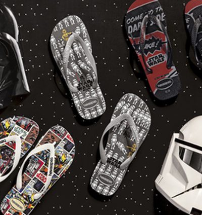 Star Wars hasta en tus chanclas con la galáctica colección de Havaianas