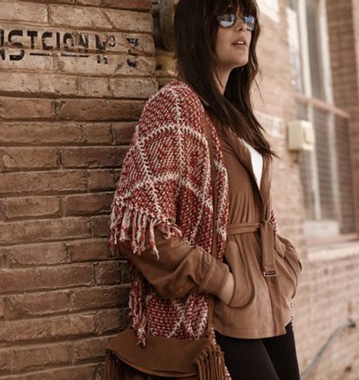 Reaparición de la setentera fusión de estilos este otoño 2015 con 'Violeta by Mango'