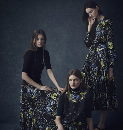 Inspiración romántica y neoclasicista para la colección de Erdem para primavera 2016