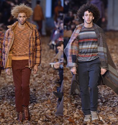 Escenario otoñal para el desfile de Missoni y su estética rural para el otoño/invierno 2016/2017