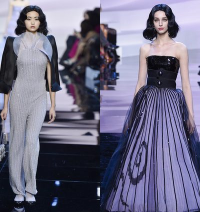 Armani se alza como uno de los favoritos de la semana de la Alta Costura parisina en su colección primavera/verano 216