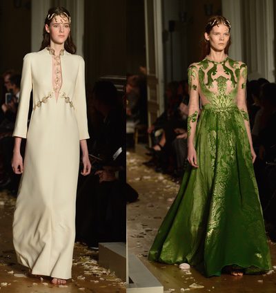 La Alta Costura primavera/verano 2016 se viste de época medieval con los diseños de Valentino