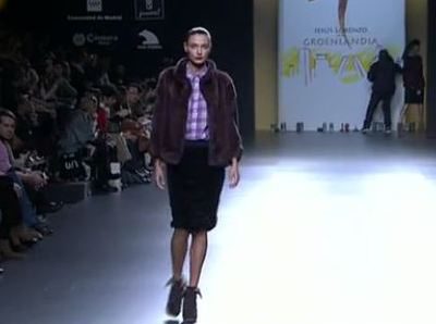 Jesús Lorenzo nos traslada a Groenlandia en su desfile para la Fashion Week Madrid