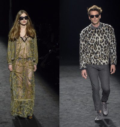 Boho y sixties, los estilos de Custo Barcelona en la 080 de Barcelona otoño/invierno 2016/2017