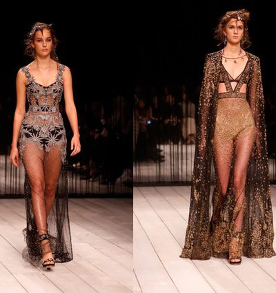 Las ninfas de ensueño y los diseños surrealistas en la colección de Alexander McQueen para otoño/invierno 2016/2017