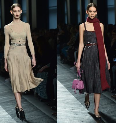 Bottega Veneta se inspira en el armario masculino para vestir a la mujer del otoño/invierno 2016/2017