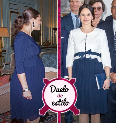 La Princesa Victoria de Suecia y Sofia Hellqvist comparten vestido premamá: ¿quién lo luce mejor?