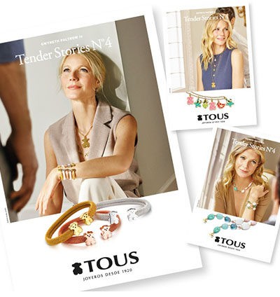 Tous estrena nueva imagen con Gwyneth Paltrow y una romántica colección para novias