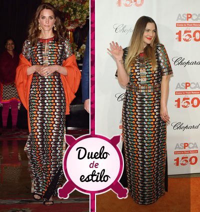 Kate Middleton vs. Drew Barrymore: ¿Quién lleva mejor el Tory Burch?