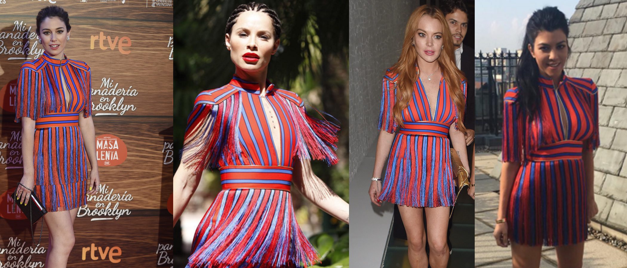 Soraya Arnelas y Blanca Suárez ante el Elisabetta Franchi de Kourtney Kardashian y Lindsay Lohan