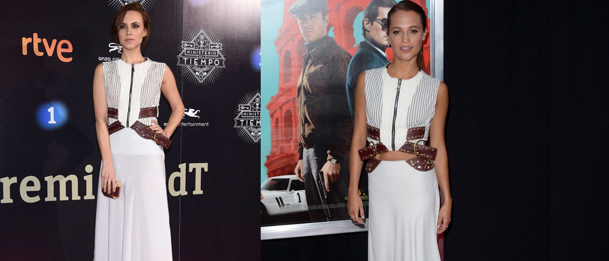 Elegancia o desparpajo: Aura Garrido vs. Alicia Vikander ante un Louis Vuitton