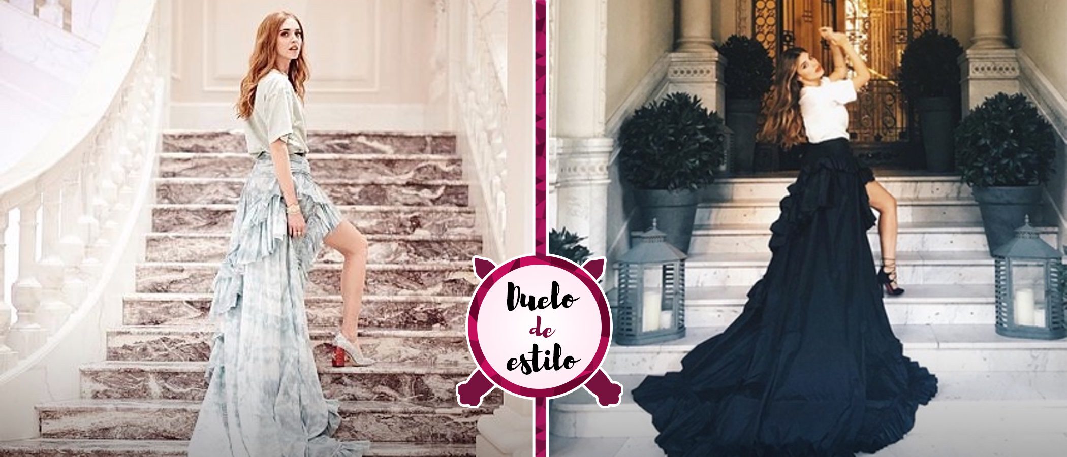 Dulceida y Chiara Ferragni: duelo de bloggeras vestidas de Roberto Cavalli