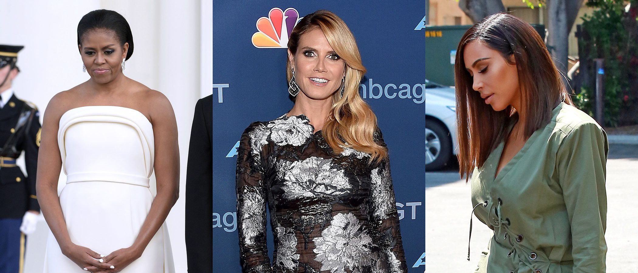 Michelle Obama, Kim Kardashian y Heidi Klum, entre las mejor vestidas de la semana