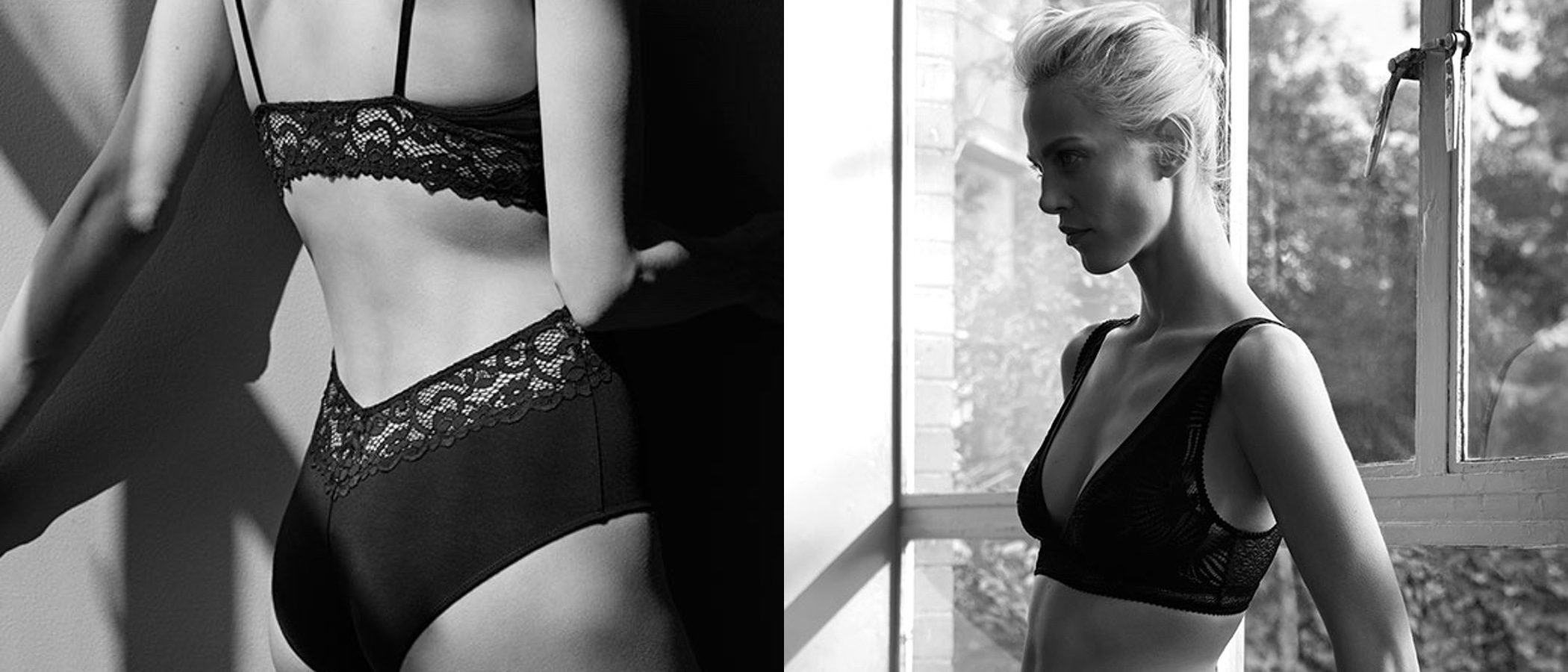 Oysho tiñe de negro su lencería en la nueva colección otoño/invierno 2016/2017