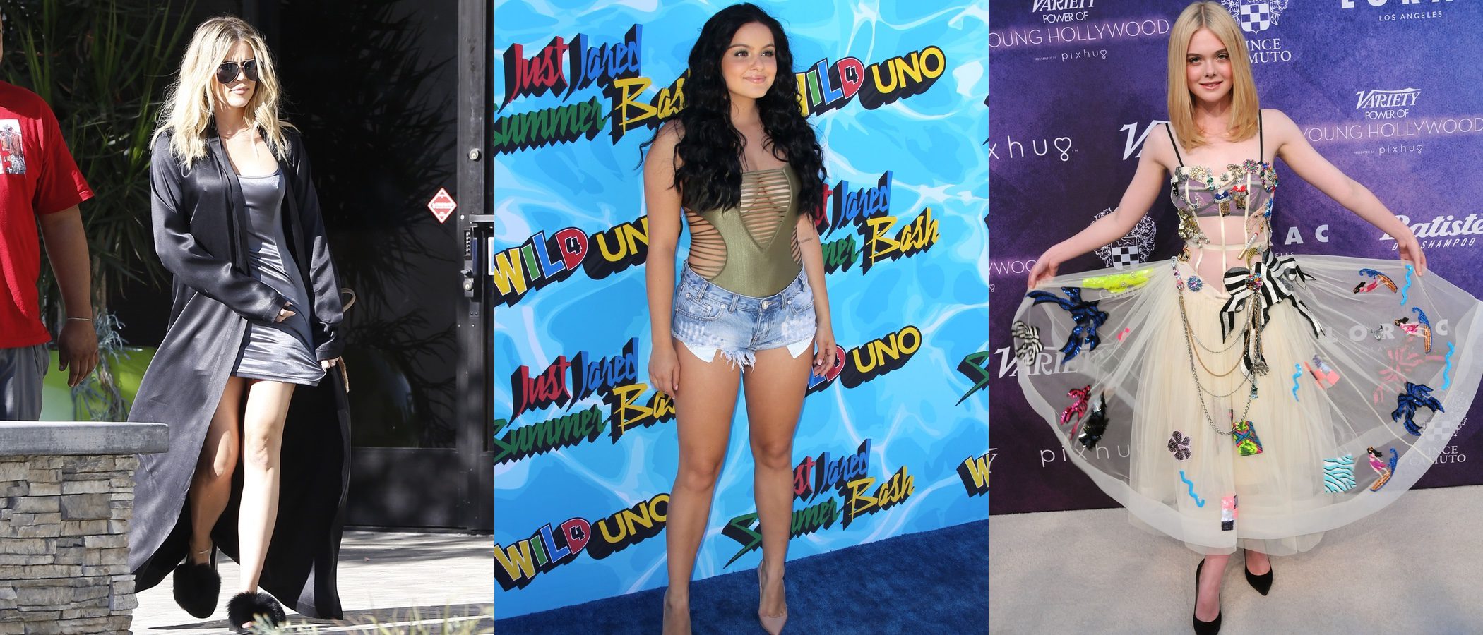 Ariel Winter, Khloe Kardashian y Elle Fanning encabezan la lista de peor vestidas de la semana
