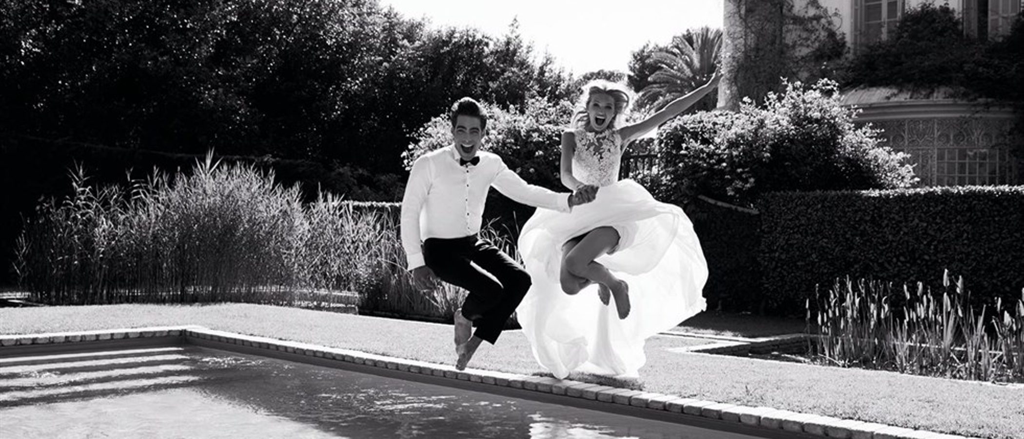 Pronovias presenta su colección 'Will you marry me?' con Jon Kortajarena y Romee Strijd