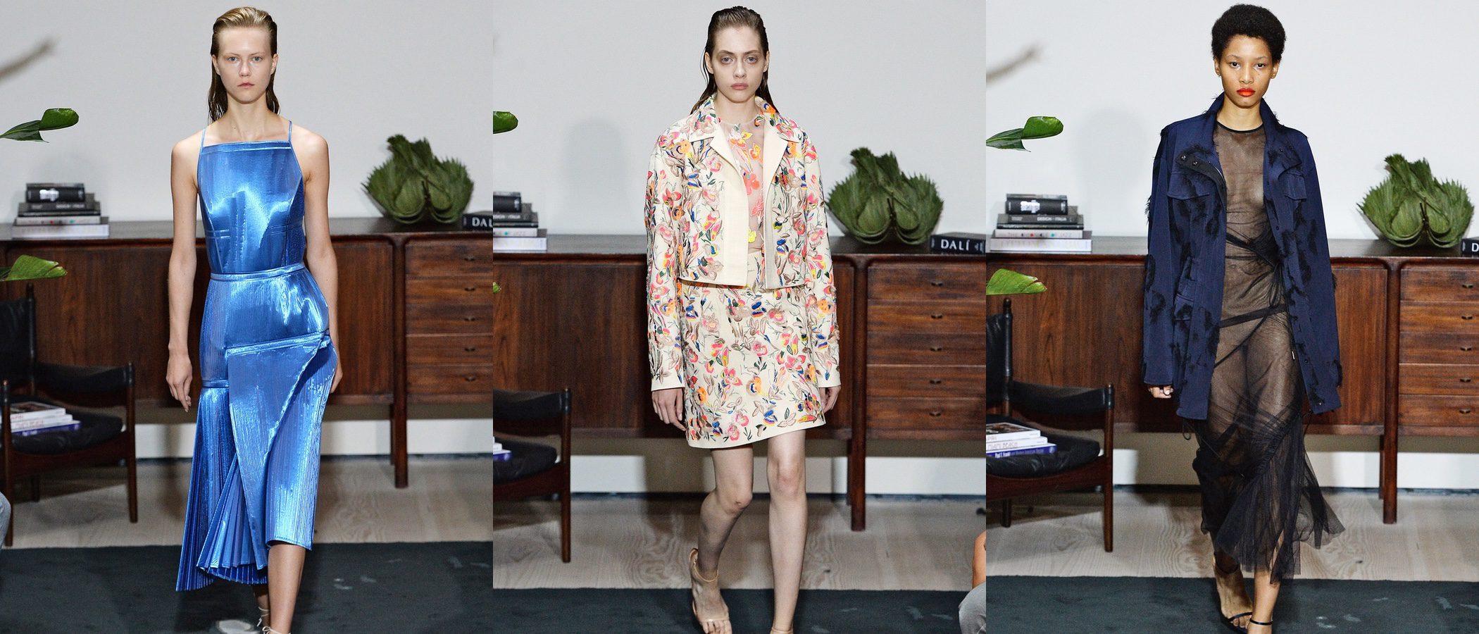 Navy y flores, así es la primavera/verano 2017 de Jason Wu sobre la Semana de la Moda de Nueva York