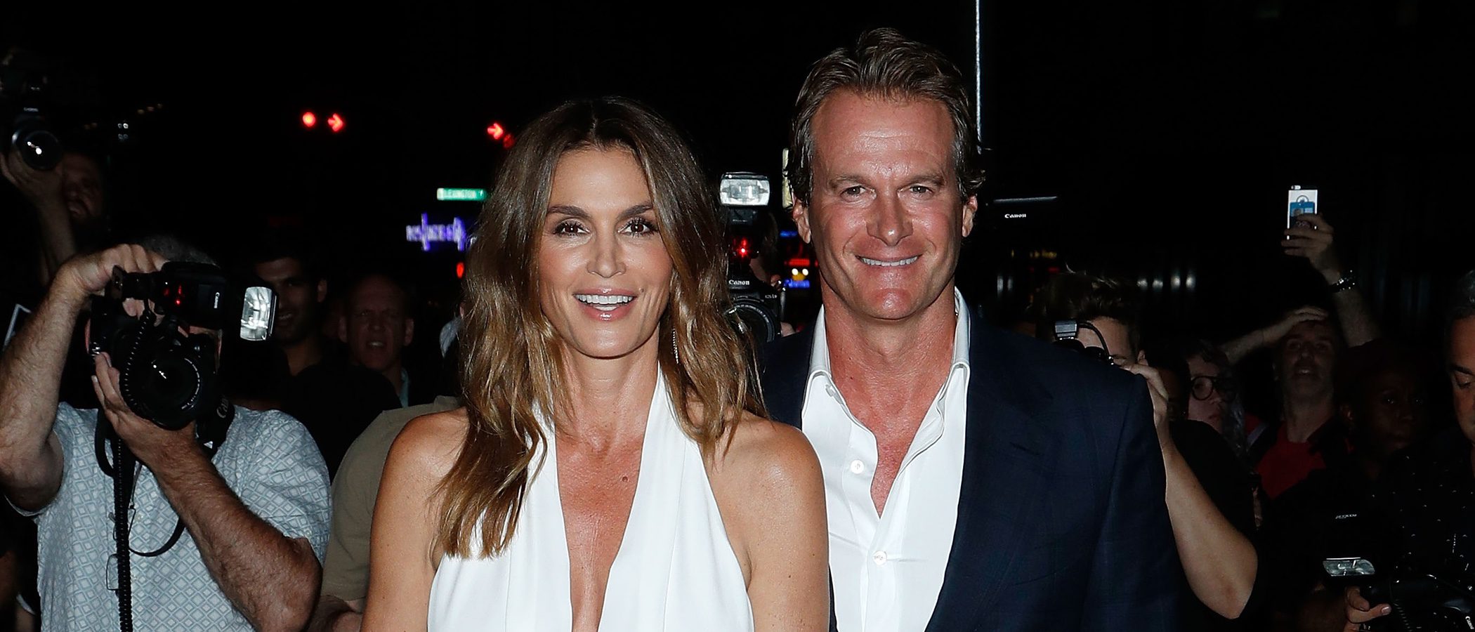 Cindy Crawford no se pierde el desfile de Tom Ford en la New York Fashion Week