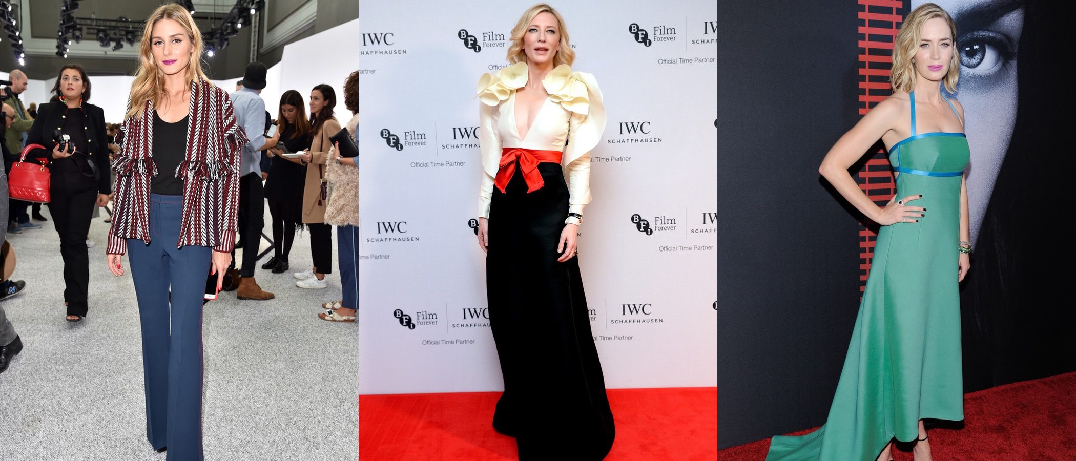 Emily Blunt, Olivia Palermo y Cate Blanchett se coronan como las mejor vestidas de la semana