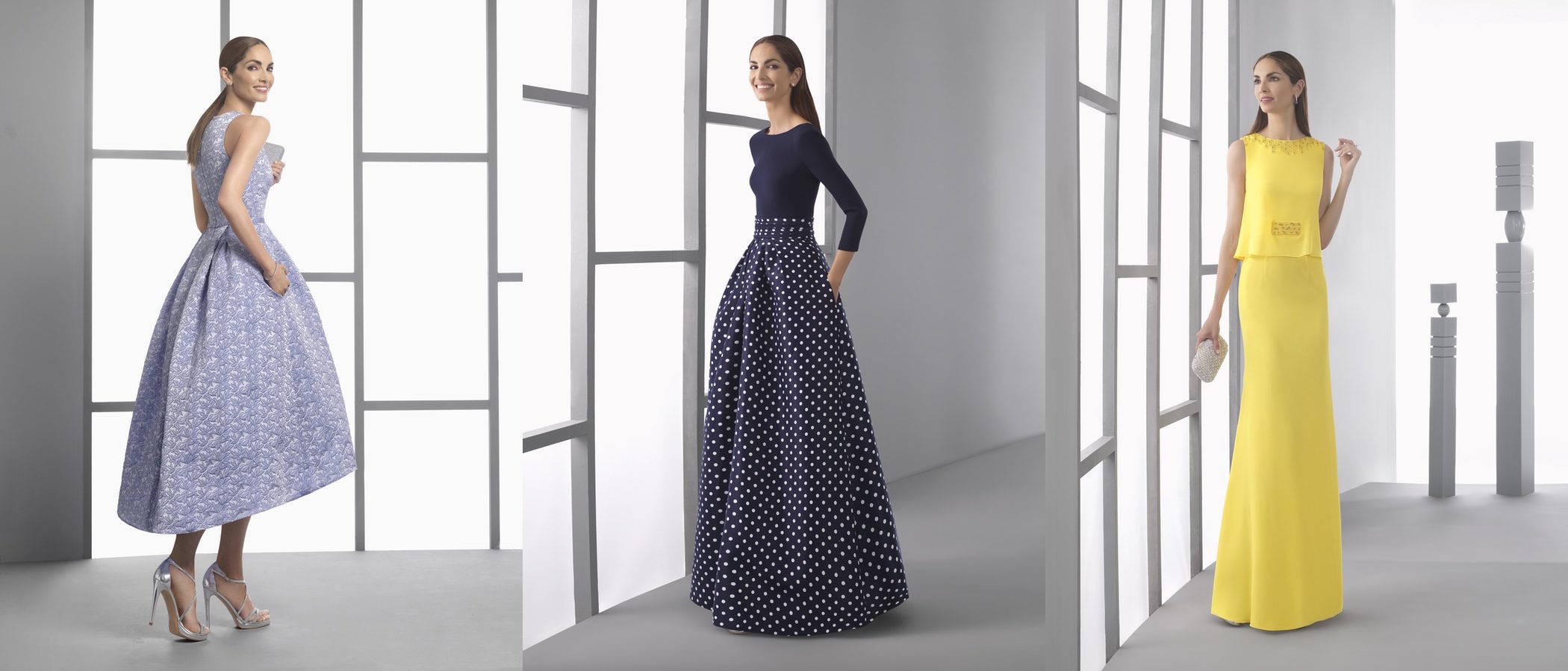 Rosa Clará presenta la colección 'Cocktail 2017' con Eugenia Silva como nueva imagen