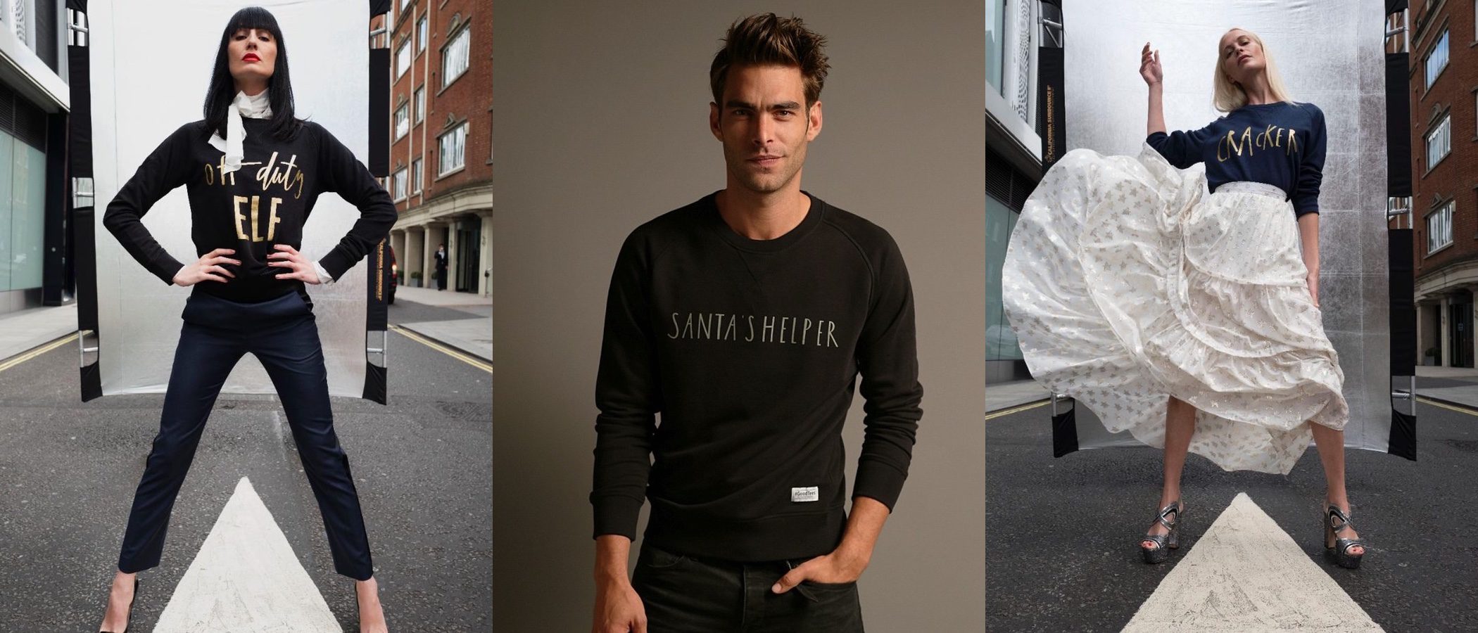 Save The Children lanza jerseys navideños diseñados por Poppy Delevingne y Jon Kortajarena