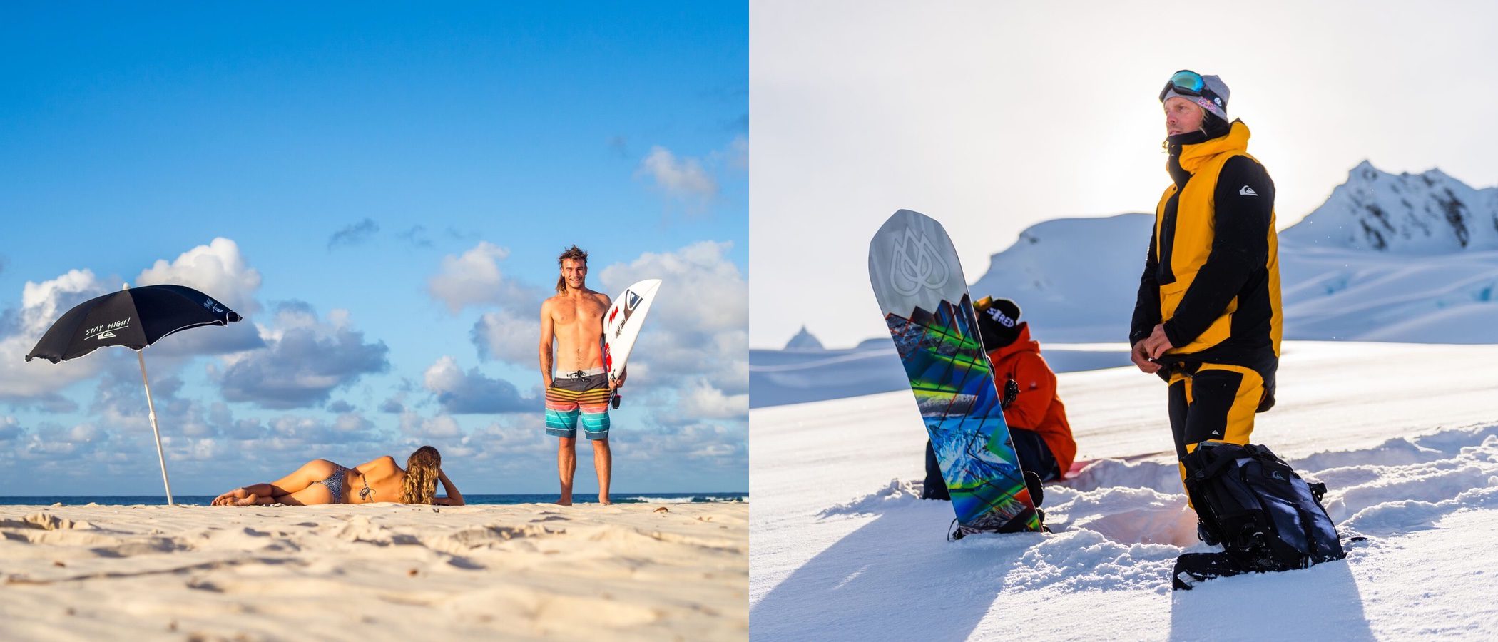Quiksilver presenta un otoño/invierno 2016/2017 cargado de prendas para combatir el frío