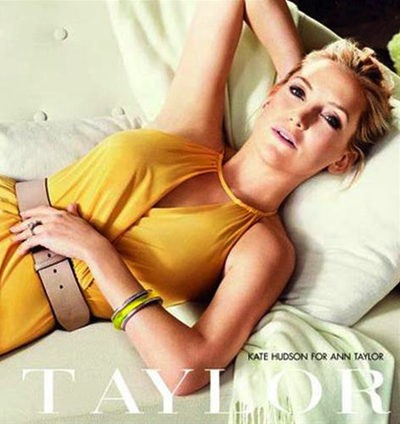 Kate Hudson se reafirma como imagen de Ann Taylor en una nueva campaña