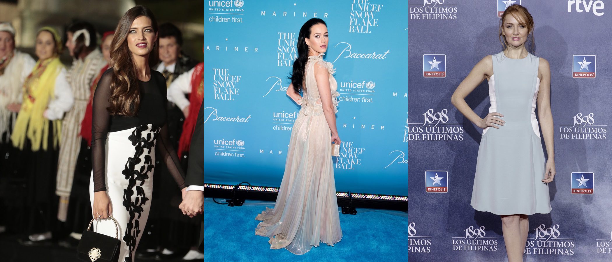 Sara Carbonero, Katy Perry y Cristina Castaño, entre las mejor vestidas de la semana