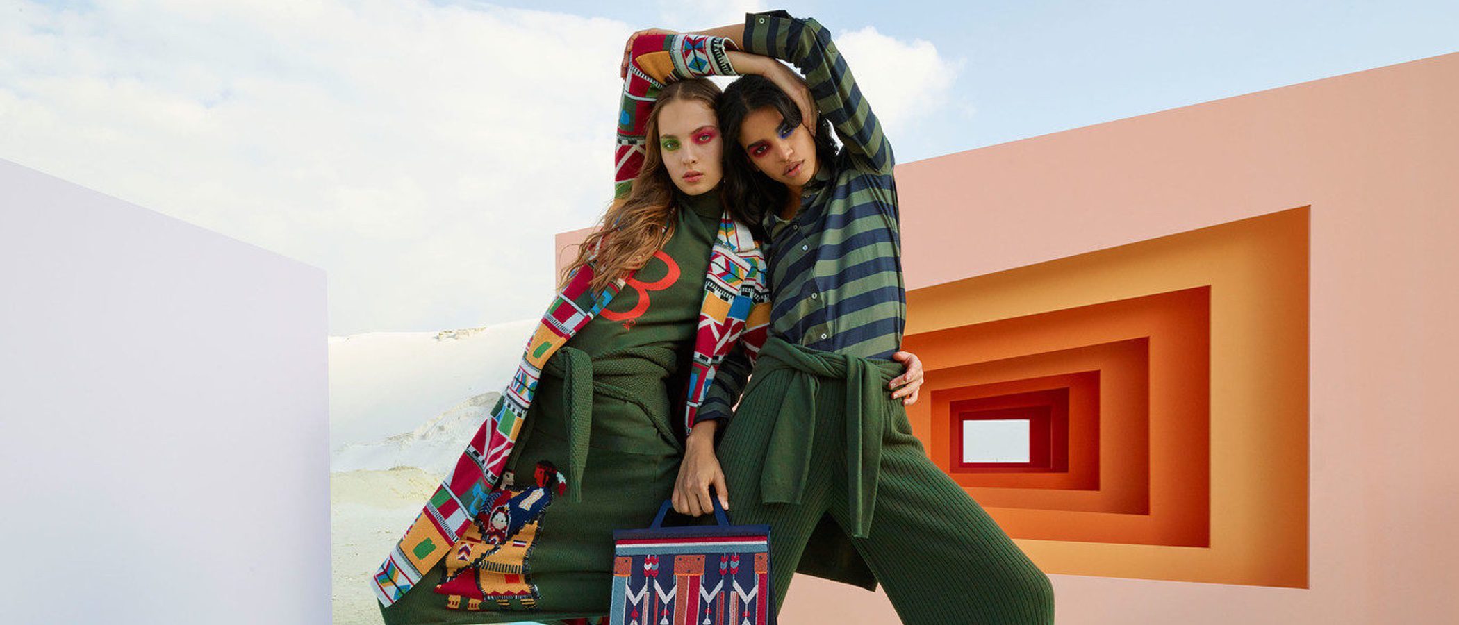 El estilo étnico y alegre llega a Benetton con Stella Jean y su otoño/invierno 2016/2017