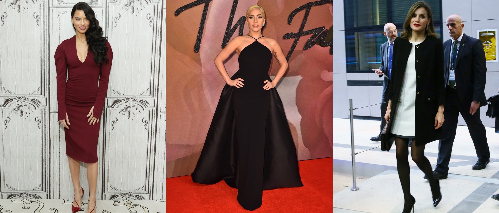 Adriana Lima, la Reina Letizia y Lady Gaga se alzan como las mejor vestidas de la semana
