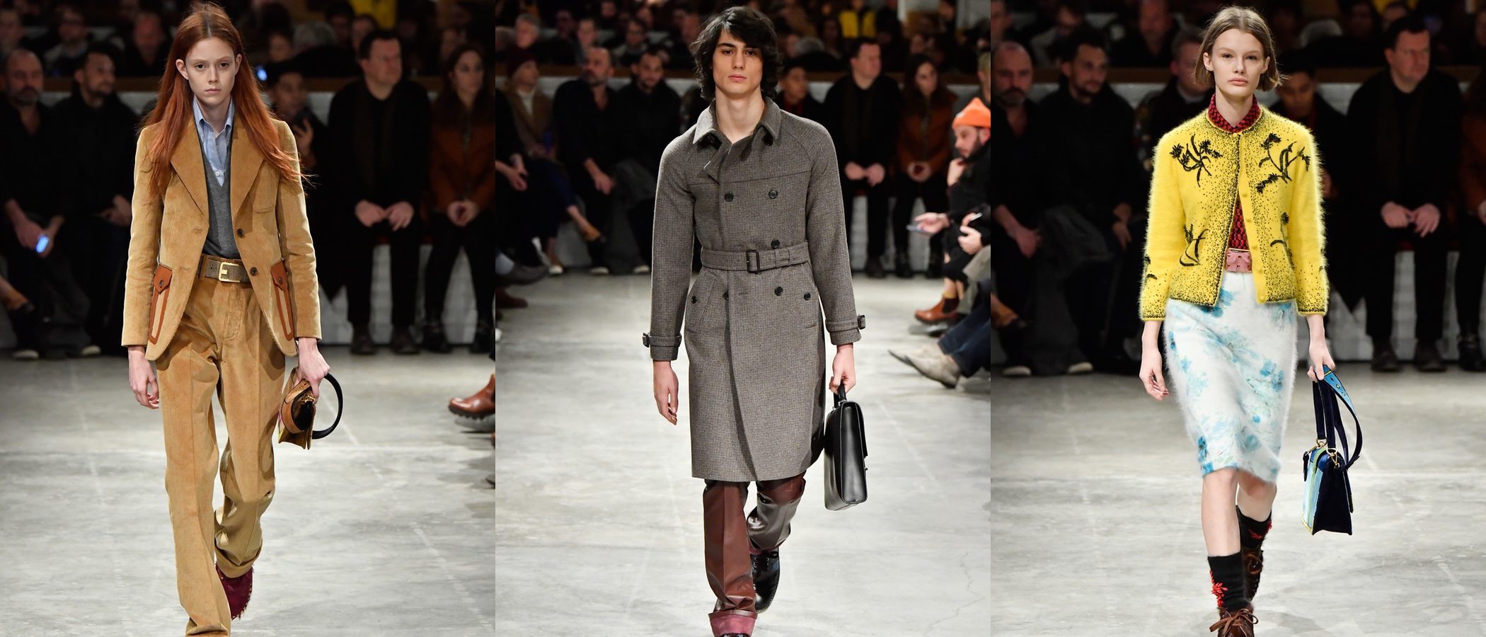 La sencillez y los looks sobrios llegan a la Milán Fashion Week con Prada y su otoño/invierno 2017/2018