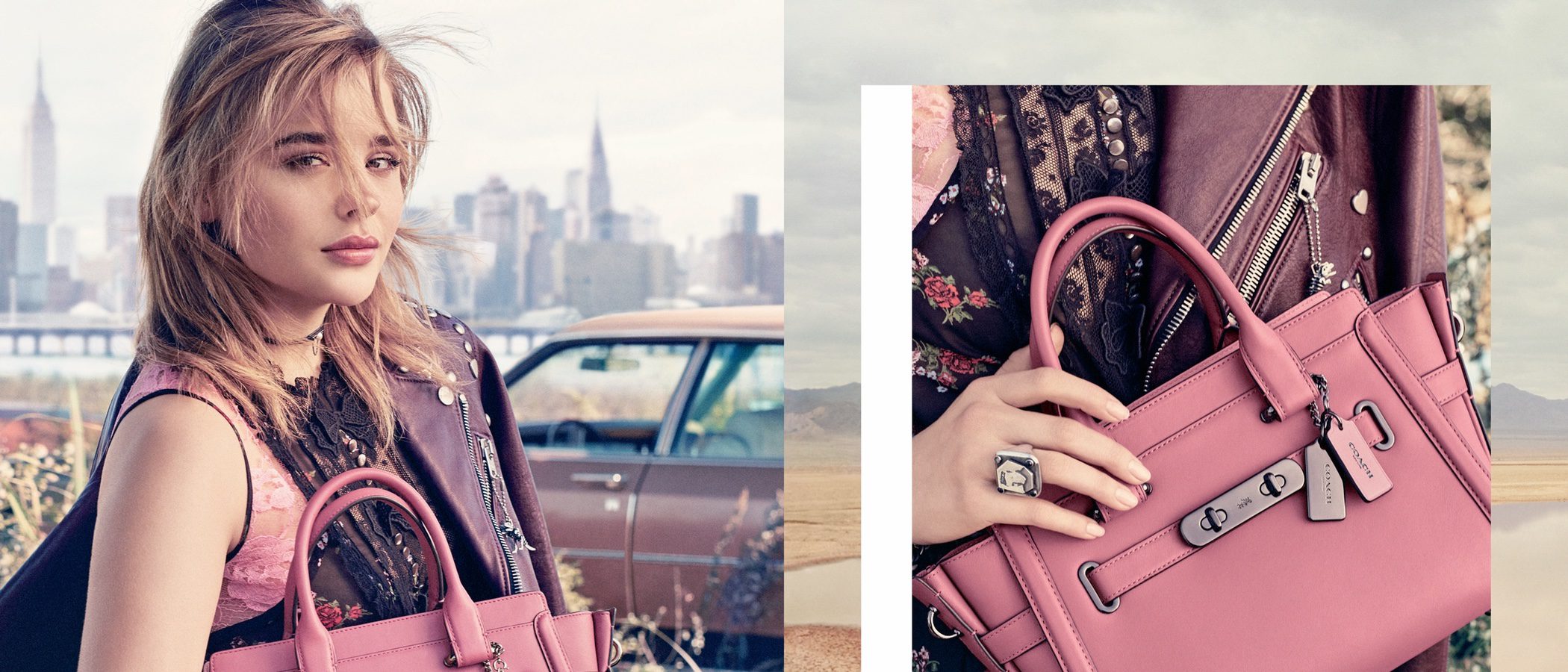 Chloë Grace Moretz vuelve a protagonizar la primavera/verano 2017 de Coach
