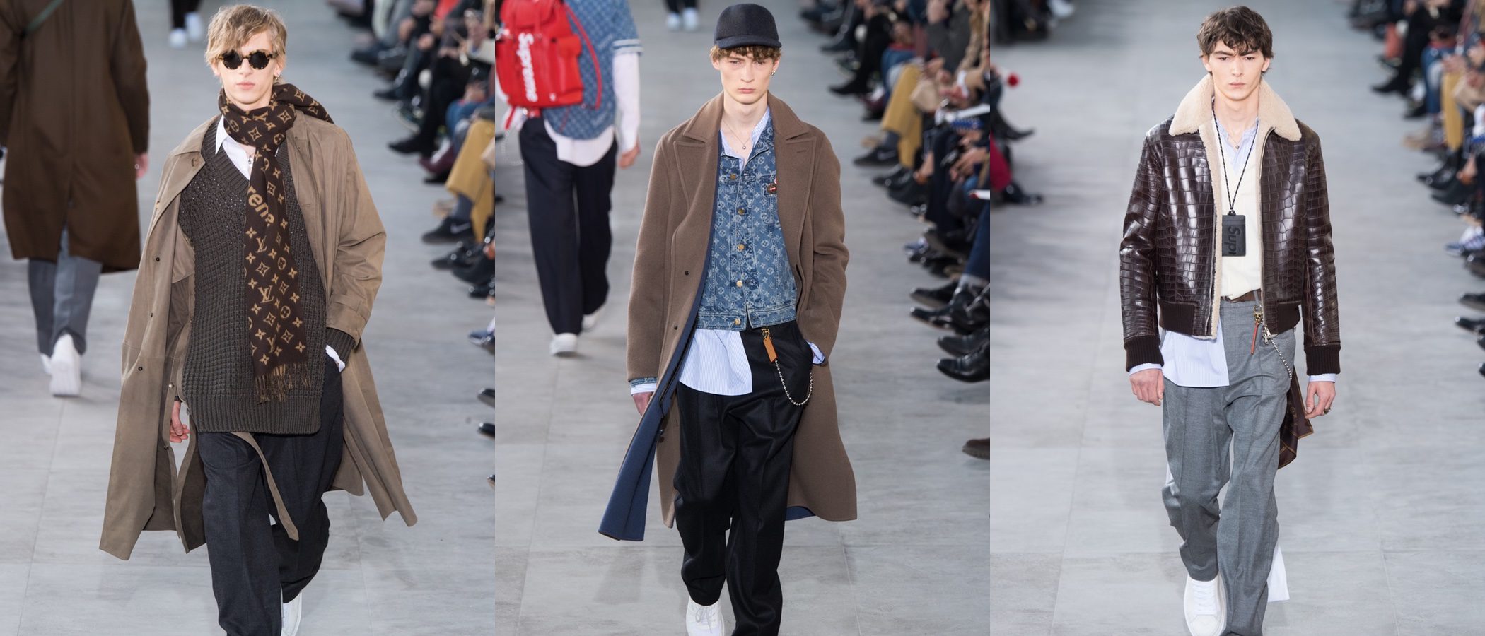 Louis Vuitton transforma su otoño/invierno 2017/2018 en skate con Supreme en la París Fashion Week