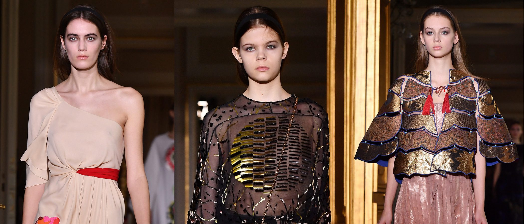 Schiaparelli abre la Semana de la Alta Costura de París con candados, dragones y langostas