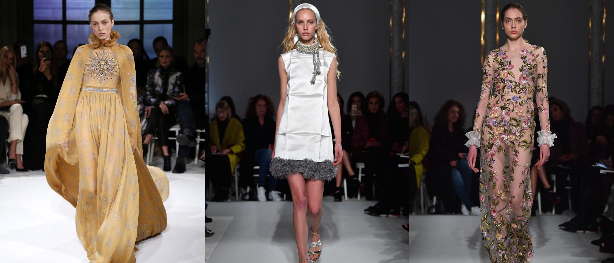 Giambattista Valli propone una primavera/verano 2017 vintage en la Semana de la Alta Costura de París