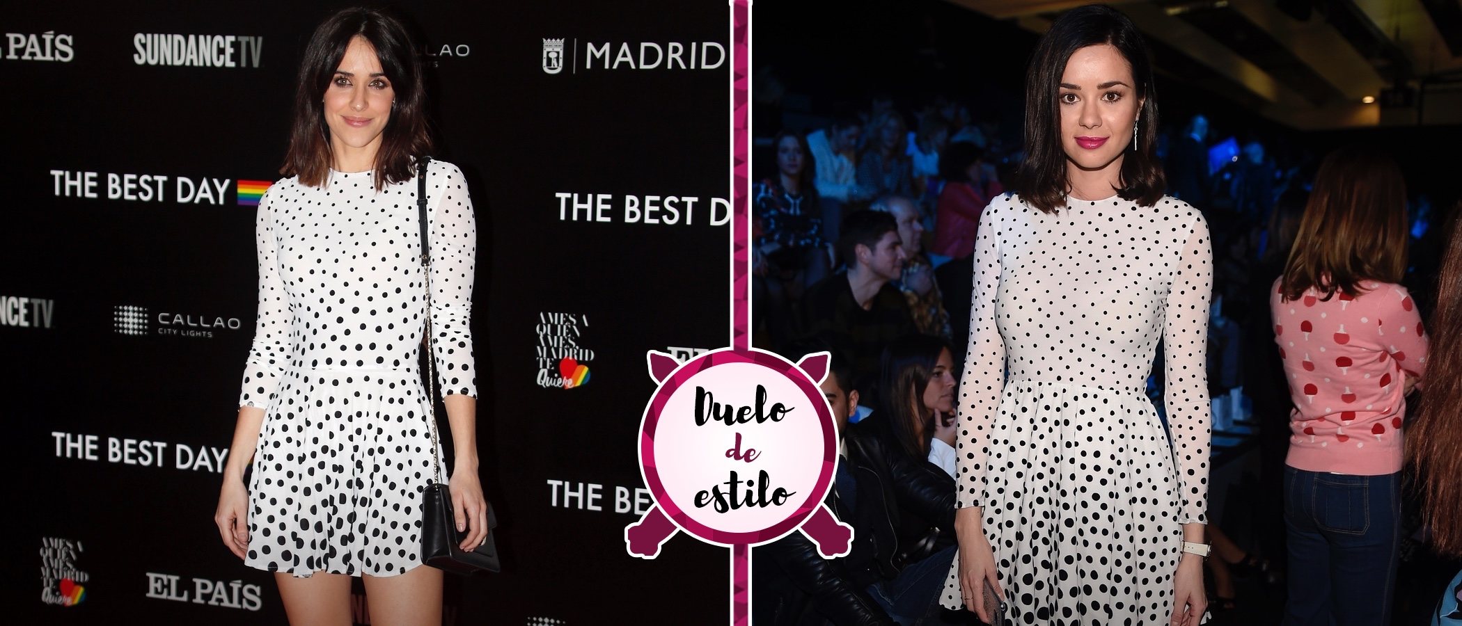 Macarena García y Dafne Fernández apuestan por un mismo María Escoté. ¿Quién lo luce mejor?