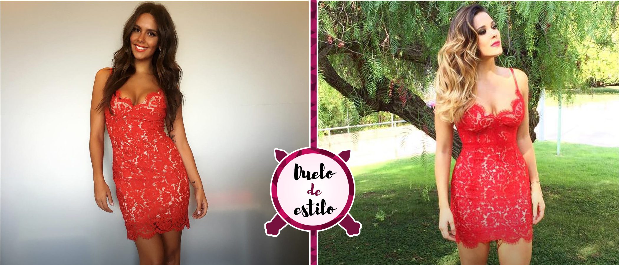 Cristina Pedroche y Lorena Gómez se decantan por el mismo vestido. ¿Quién lo ha lucido mejor?
