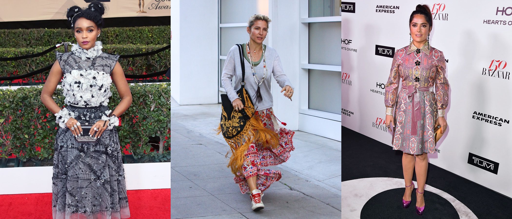 Salma Hayek, Elsa Pataky y Janelle Monáe, entre las peor vestidas de la semana