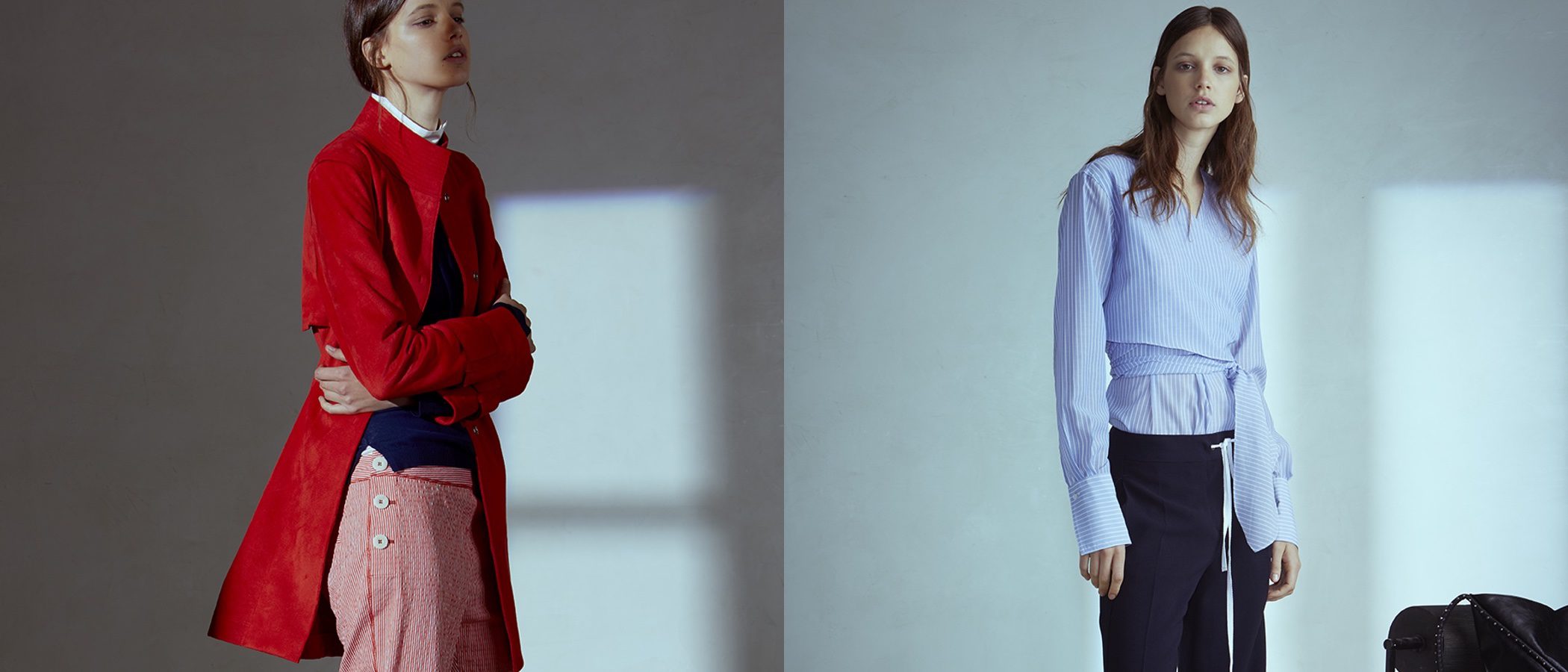 La inspiración minimalista llena la colección primavera/verano 2017 de Adolfo Dominguez