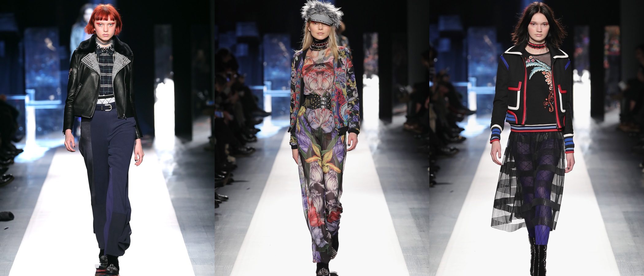 Desigual sube a la New York Fashion Week el estilo punk y retro de su otoño/invierno 2017/2018