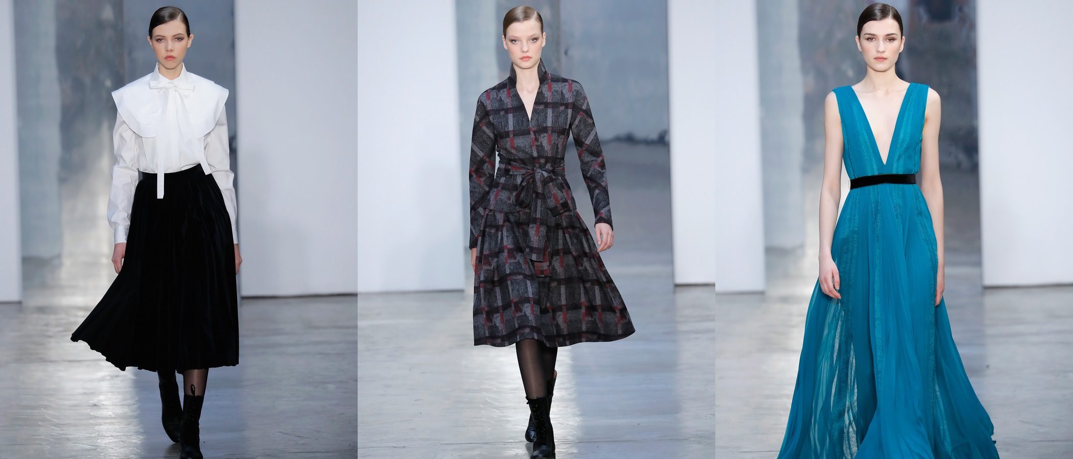 Carolina Herrera, fiel a su elegancia clásica en la New York Fashion Week con el otoño/invierno 2017/2018